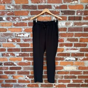 Lululemon On The Fly Pant Woven 27” Black Size 4 Travel Jogger‎